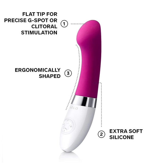 Sacred Gigi 2 - Luxury G-Spot Awakener in Deep Rose by LELO