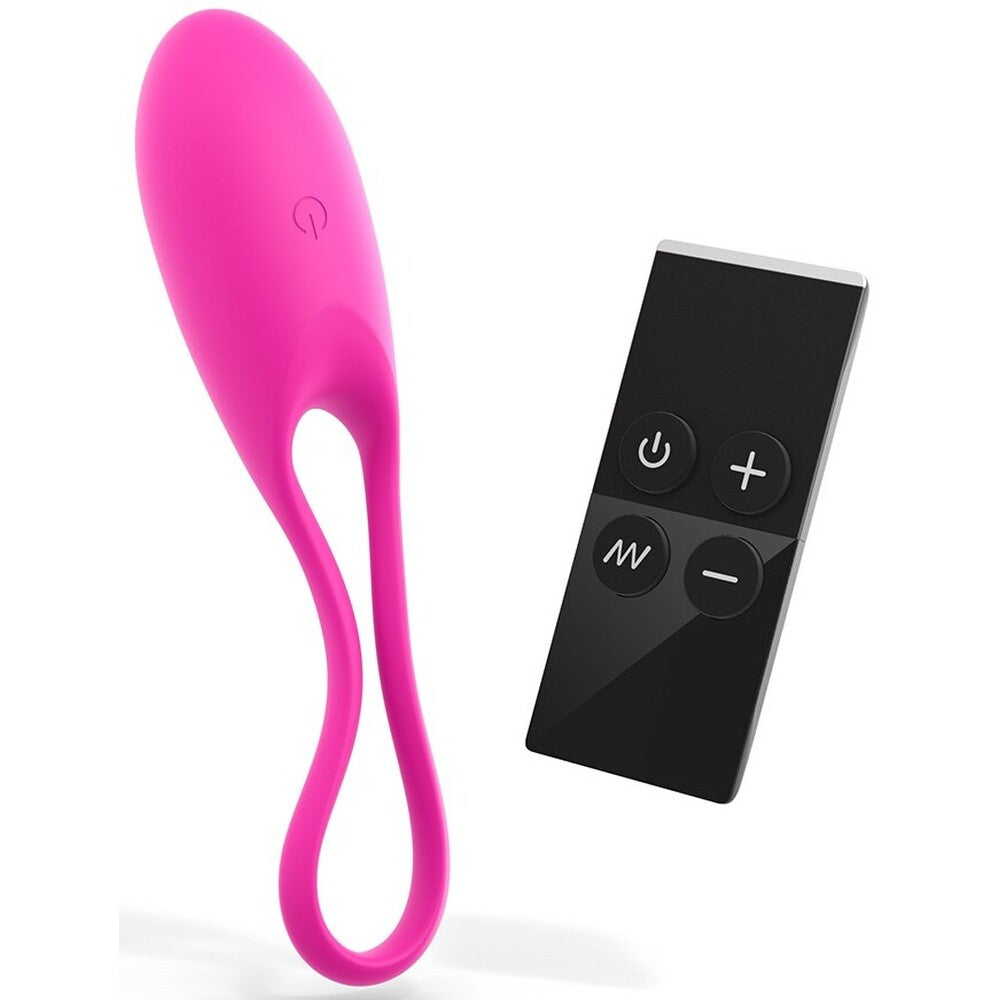 Love to Love Remote Control Egg 5.5" Pink - 10 Modes 10 Meters Waterproof USB Rechargeable