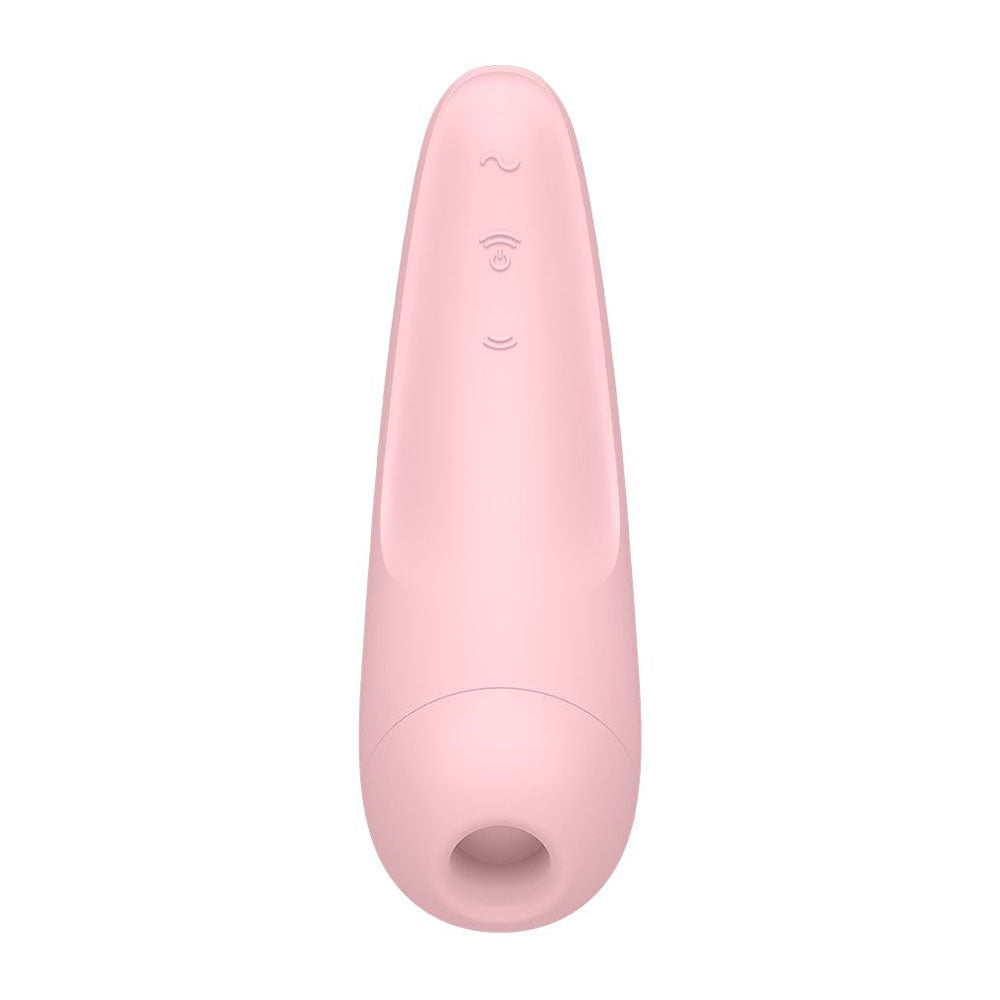 Curvy 2+ APP - Connected Pressure Wave Clitoral Awakener in Pink by Satisfyer
