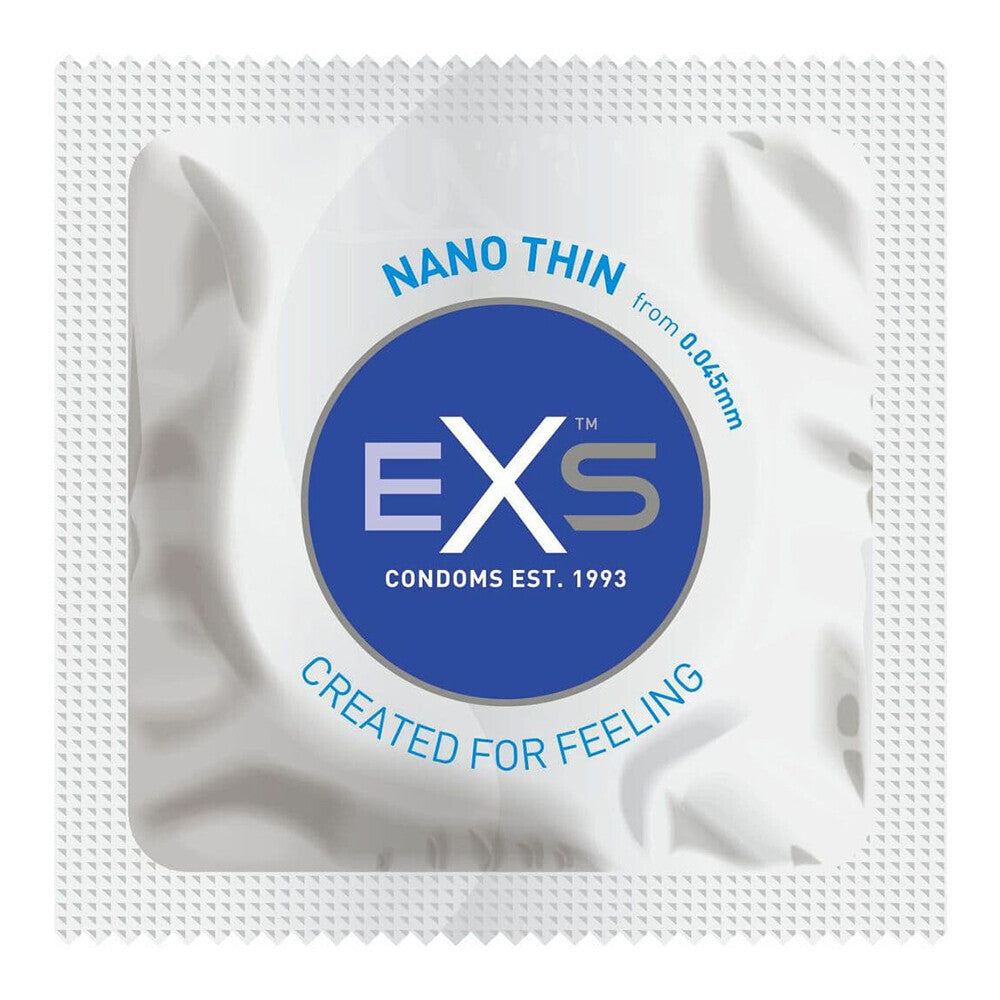 EXS Nano Thin Condoms 12 Pack - Ultra Sensation Devotion