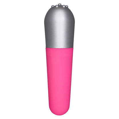 ToyJoy Funky Viberette Mini Vibrator Pink 4" - Soft Velvet Touch Portable 1xAA Discreet