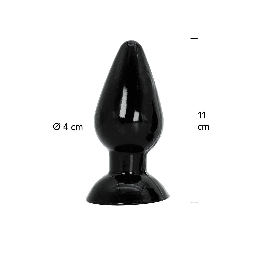 Hidden Desire Extreme - Medium Butt Plug 4.3 Inches with Suction Cup