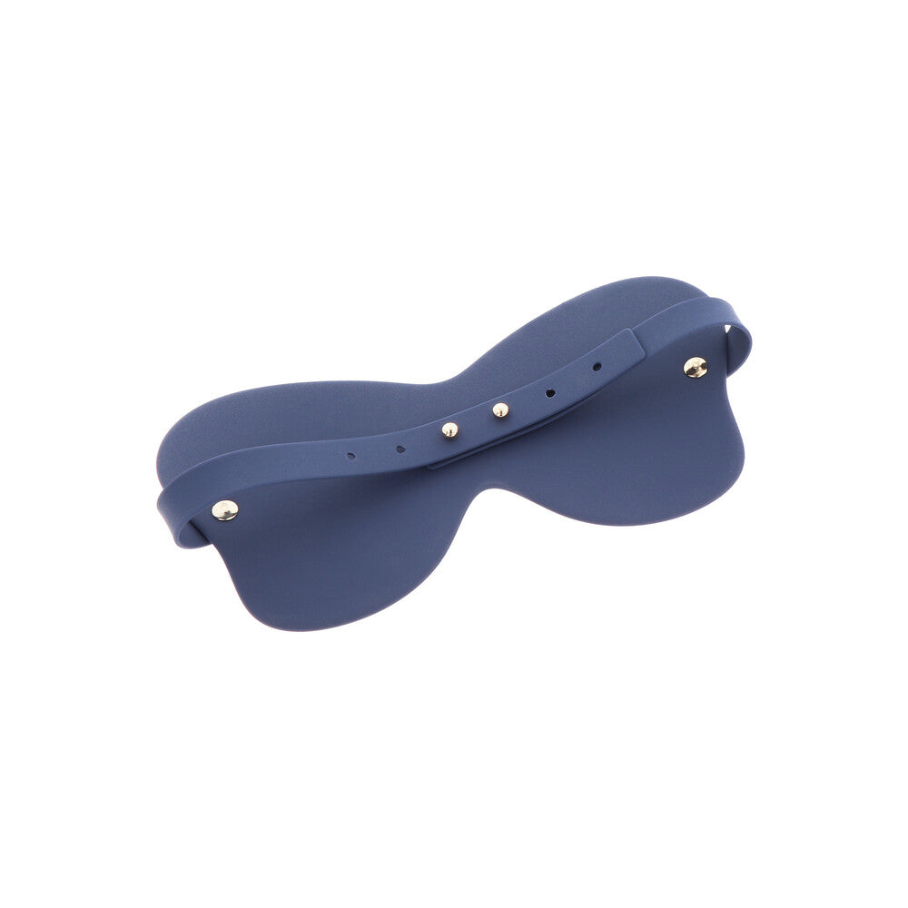Taboom Silicone Blindfold Blue - Limited Vision Devotion