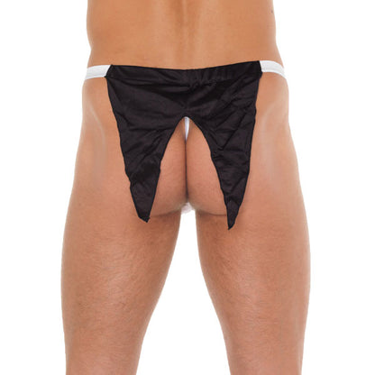 Rimba Waiter G-String - White Minimal Coverage Men's Underwear