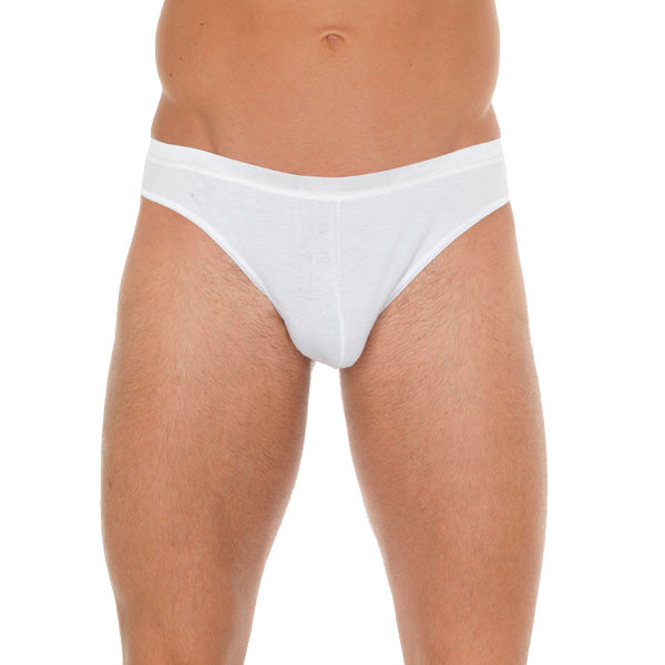 Rimba White Cotton G-String - Pure Minimal Men's Underwear