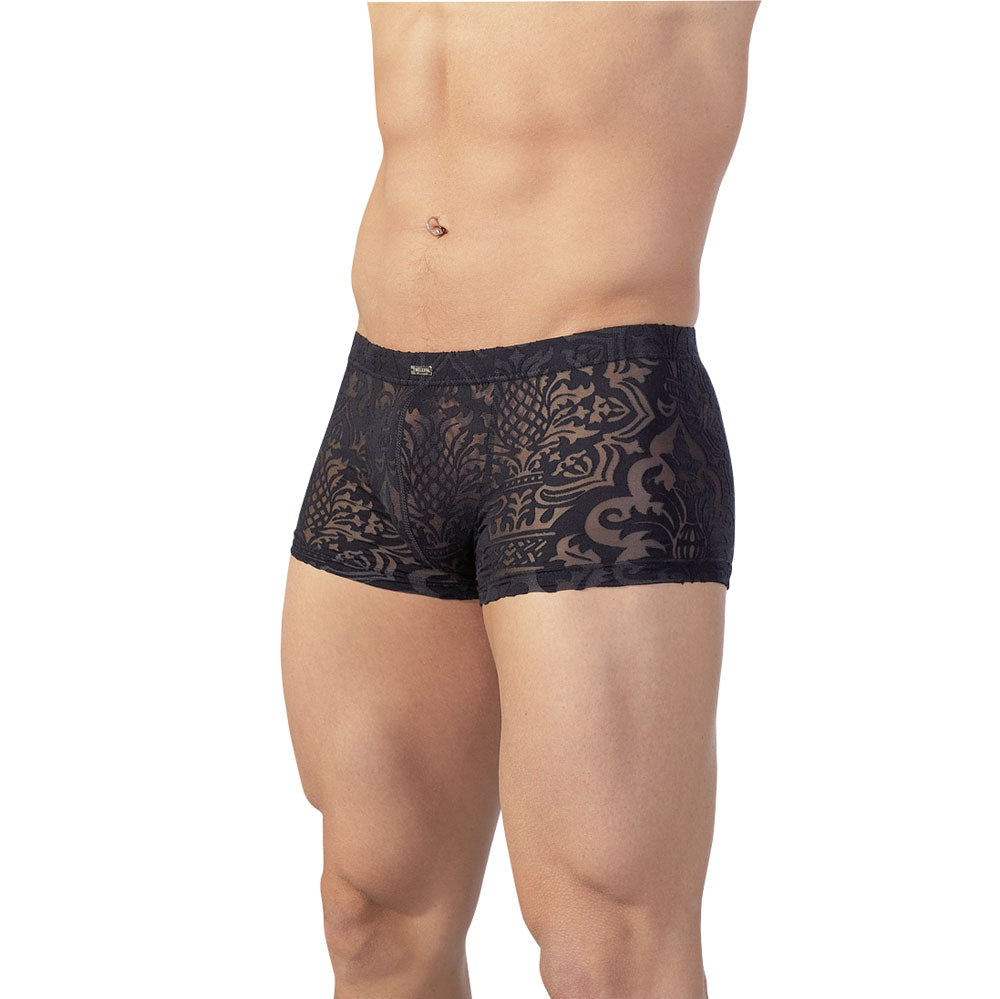 Svenjoyment Patterned Brief - Transparent Devoré Elegance