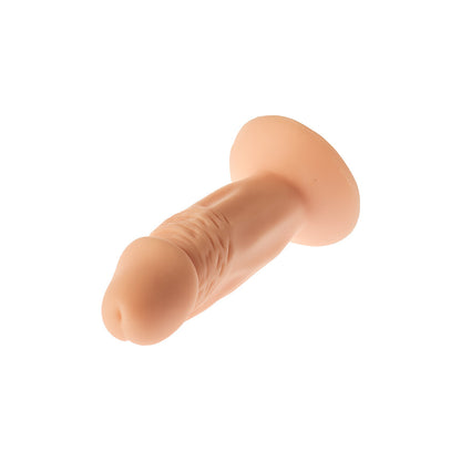 Mister Dixx Tiny Tom 4.3" Dildo Flesh Pink - Suction Cup Harness Compatible PVC