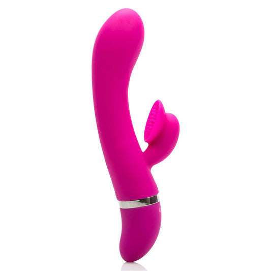 Foreplay Frenzy G-Spot Climaxer 8" Purple - Dual Motor 12-Function Rabbit