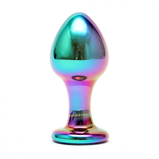 Sensual Multi-Coloured Glass Melany - Colour-Changing Anal Awakener