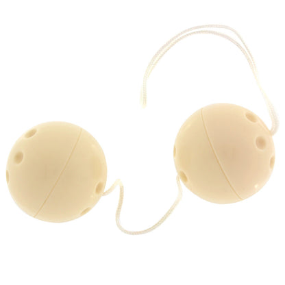 Vibratone Duo Balls White - Flexible Pelvic Floor Devotion