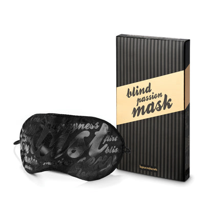 Bijoux Indiscrets Blind Passion Mask - Luxurious Satin Devotion