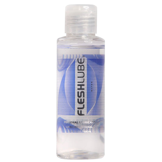 Fleshlight Waterbased Fleshlube 100ml - Paraben Fragrance Free Sensitive Skin Silky Texture