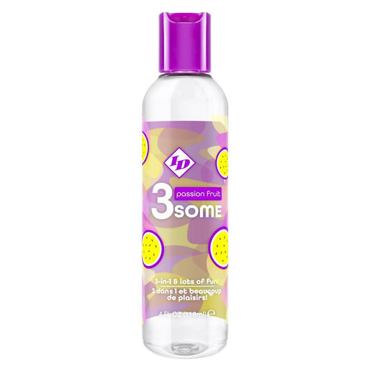 3some Passion Fruit 3-in-1 Lube 118ml - ID Multi-Use Devotion