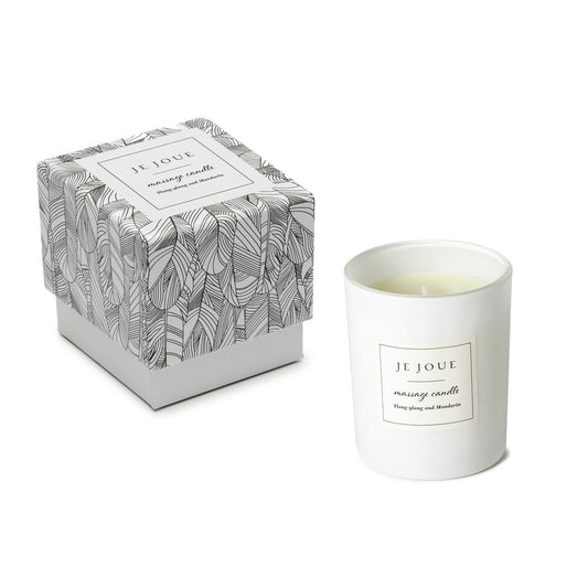 Je Joue Massage Candle Ylang Ylang and Mandarin - Luxury Soy Essential Oils Skin Nourishing