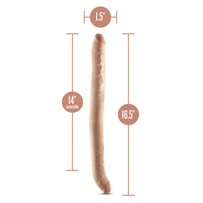 Dr Skin - 16.5 Inch Posable Double Dong for Extended Pleasure