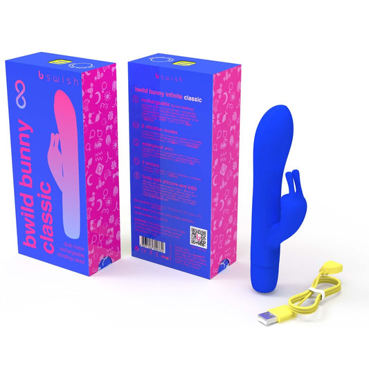 Bswish Bwild Classic Bunny Blue - Rechargeable Rabbit Vibrator