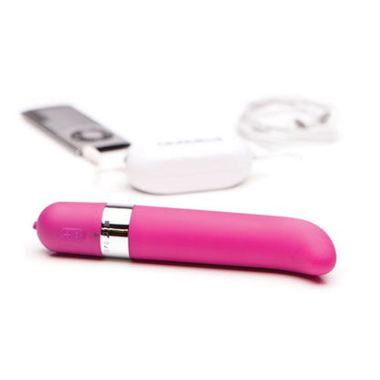 OhMiBod Freestyle G Vibrator 6.5" Pink - Music-Driven Wireless G-Spot