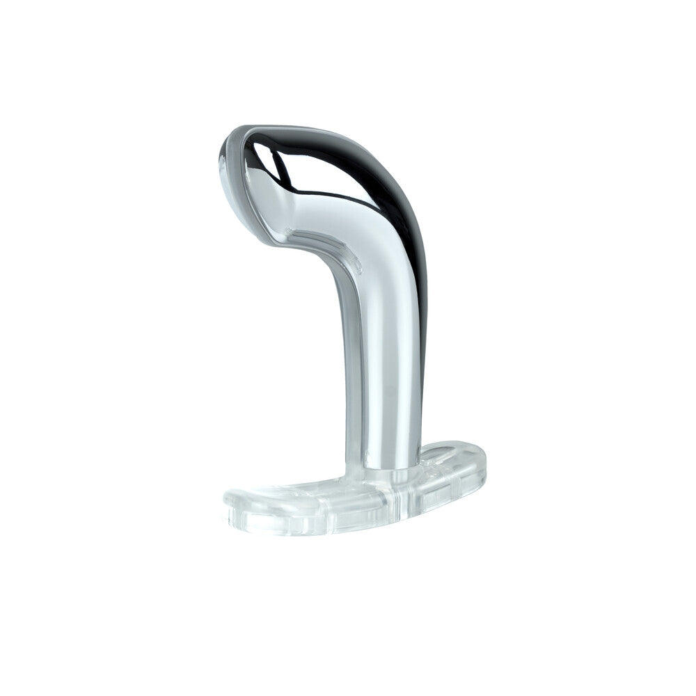 ElectraStim Exo Rogue 4" Silver - E-Stim Asymmetrical Chrome 260g Focus Sleeve 2mm