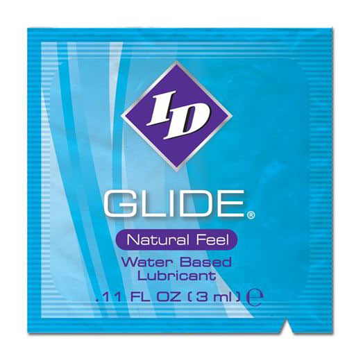ID Glide Water-Based Lubricant 3ml Sachet - Travel Glide