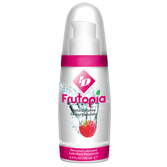 ID Frutopia Raspberry Flavoured Lubricant 100ml - Sweet Raspberry