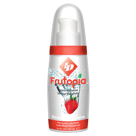 ID Frutopia Strawberry Flavoured Lubricant 100ml - Sweet Fruit
