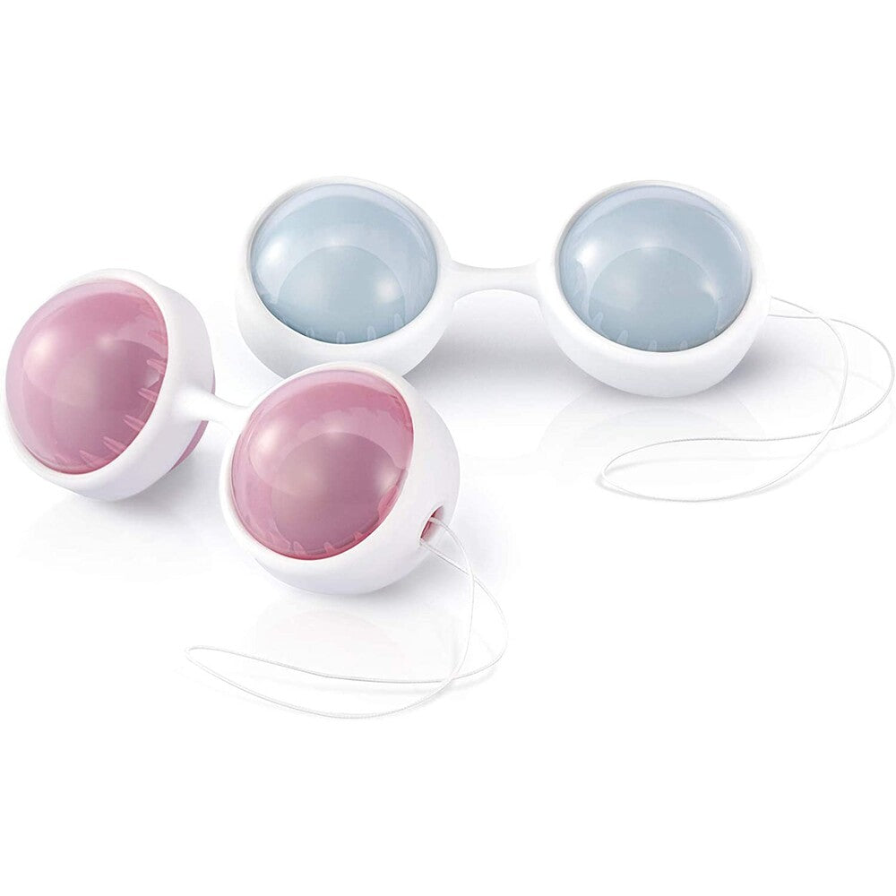 Lelo Luna Beads Pink & Blue - Weighted Pelvic Floor Kegel Exerciser