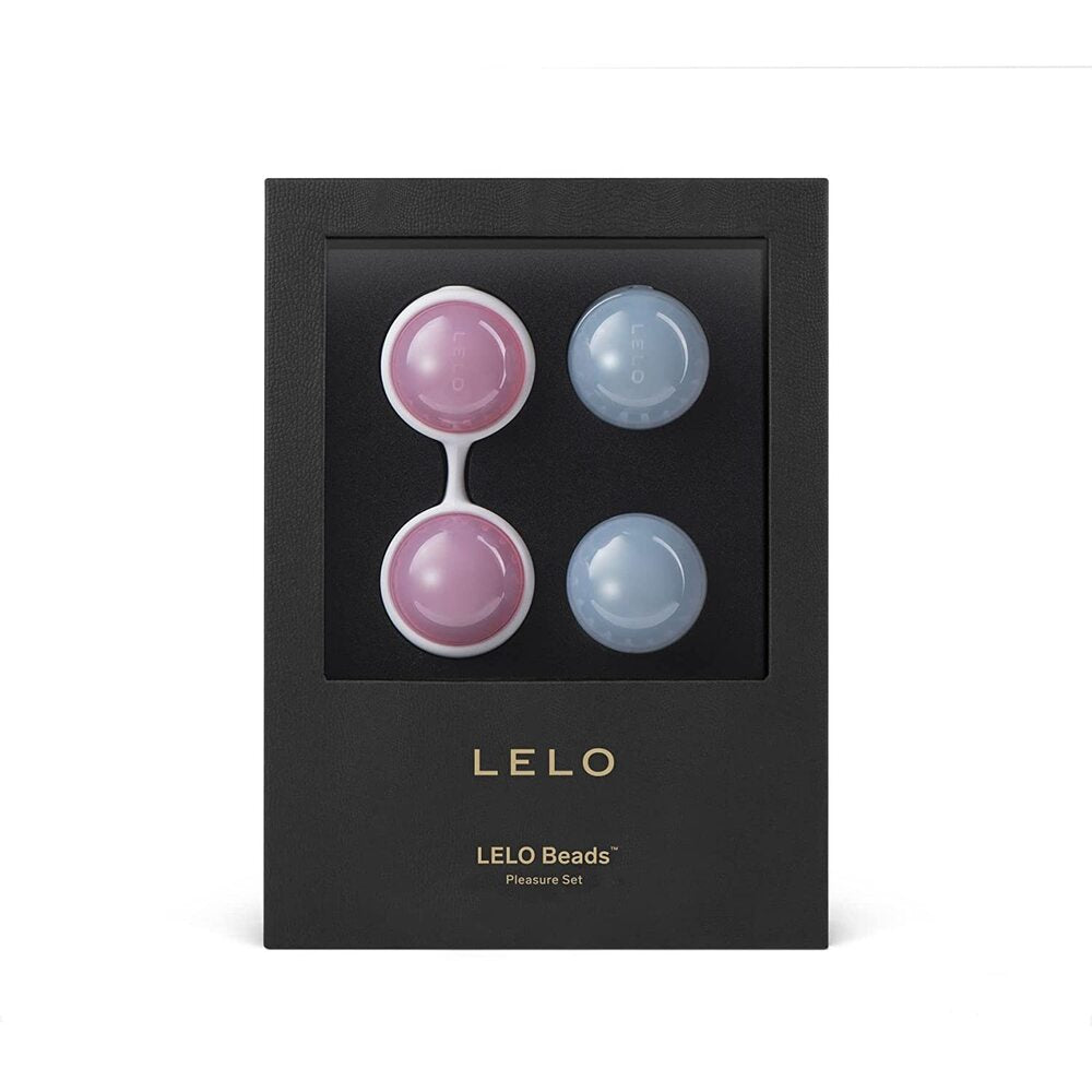 Lelo Luna Beads Pink & Blue - Weighted Pelvic Floor Kegel Exerciser