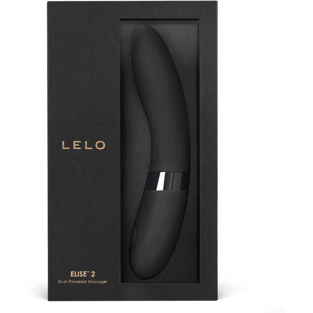Sacred Elise 2 - Dual-Powered G-Spot Awakener in Black by LELO