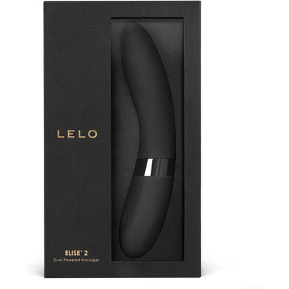 Sacred Elise 2 - Dual-Powered G-Spot Awakener in Black by LELO