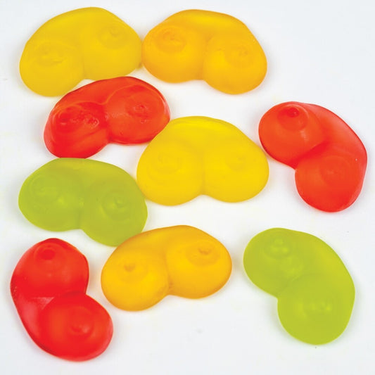 Fruit-Flavoured Jelly Boobs 150g - Playful Treats