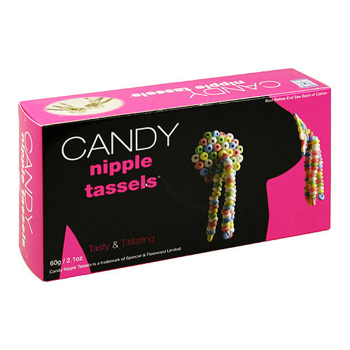Edible Candy Nipple Tassels - Sweet Adornment
