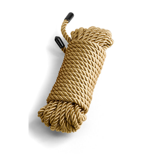 Bound Rope Gold 25FT - Polyester Bondage Devotion