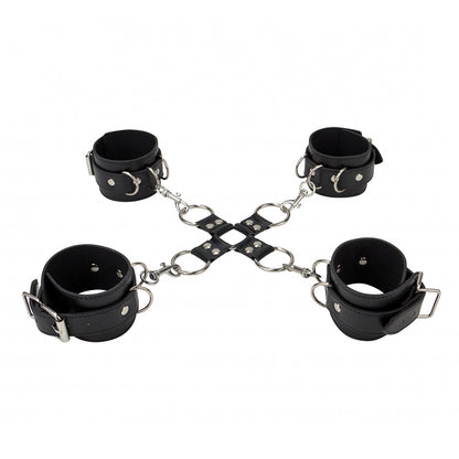 Ouch Leather Hand & Leg Cuffs - Quality Devotion
