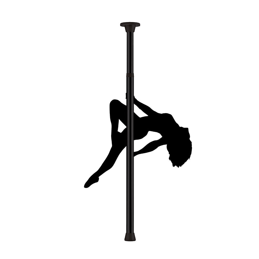 Ouch Black Dance Pole - Adjustable Home Pole Dancing Studio 215-297cm