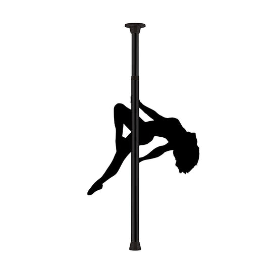 Ouch Black Dance Pole - Adjustable Home Pole Dancing Studio 215-297cm