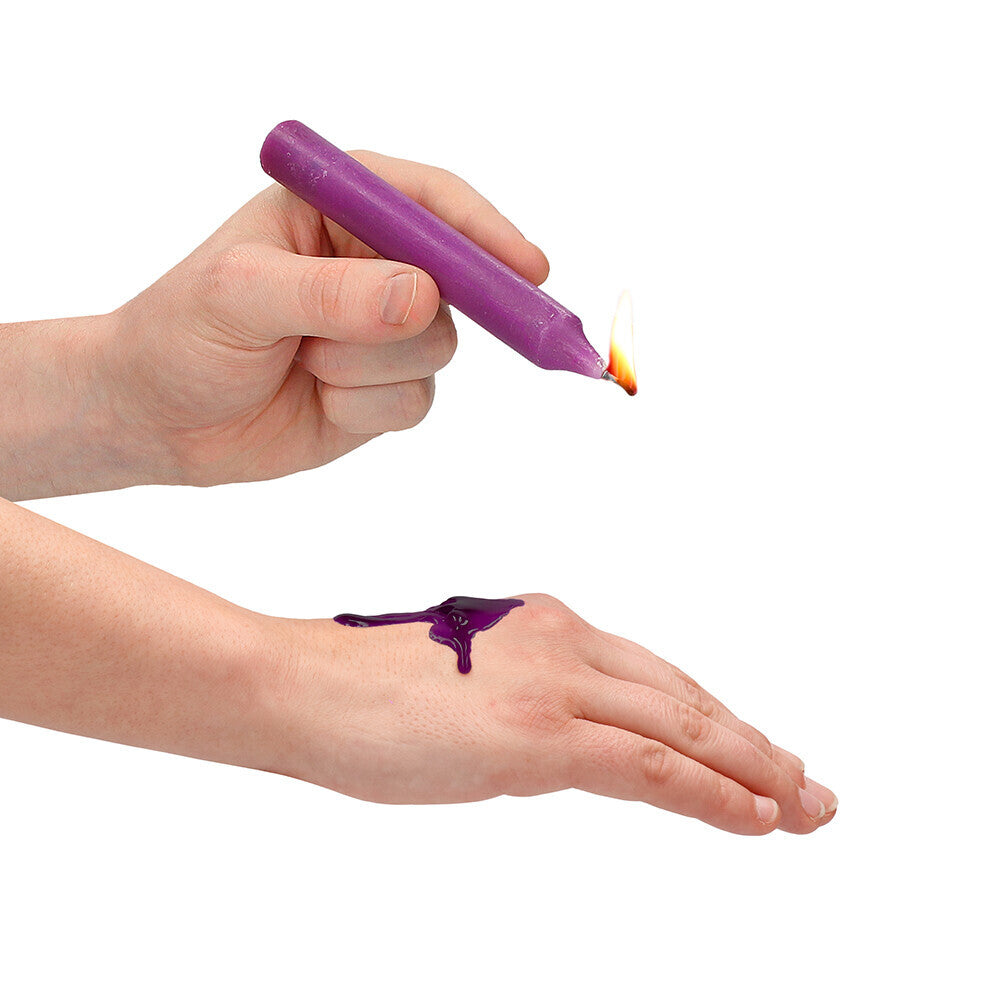 Low Temperature Wax Play Candles 4-Pack - BDSM Devotion