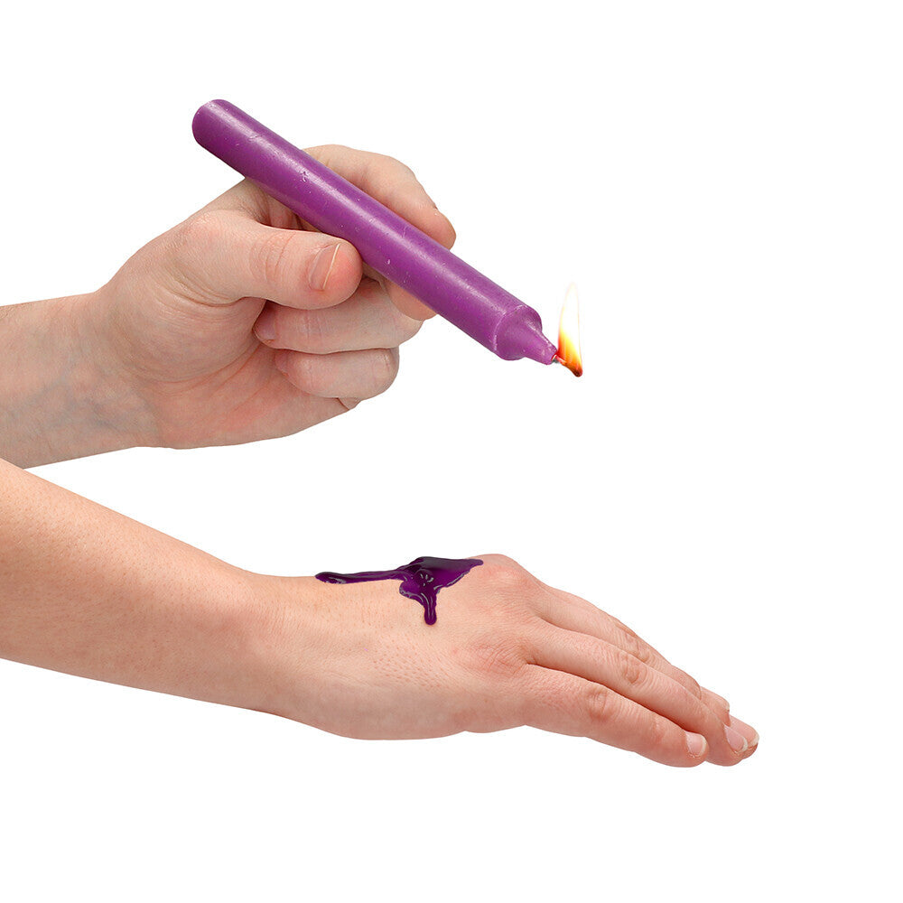 Low Temperature Wax Play Candles 4-Pack Large - BDSM Devotion