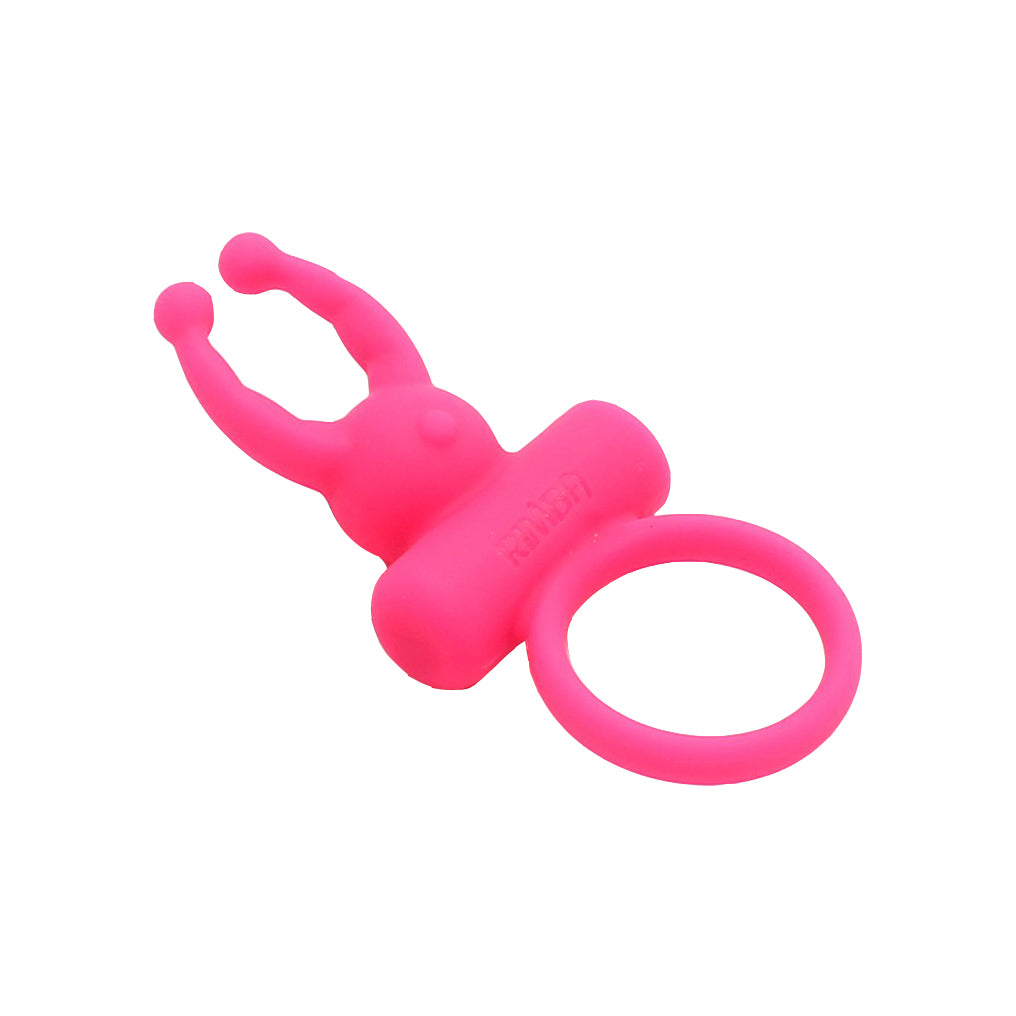 Rome Vibrating Beetle Cock Ring Pink - Flexible Silicone Phthalate-Free Couples Stimulation