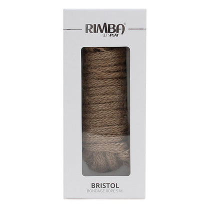 Rimba Bristol Bondage Rope 5 Meters Brown - Hemp Shibari Devotion