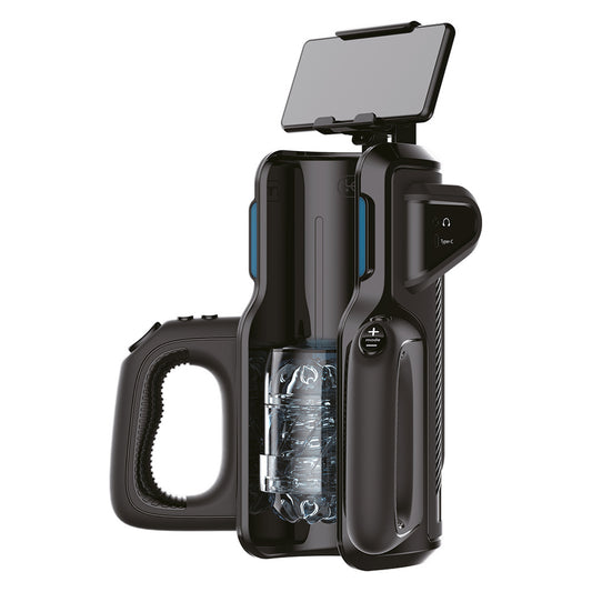 Leten Super Thrusting Masturbator with Phone Mount - Automated Thrusting Technology