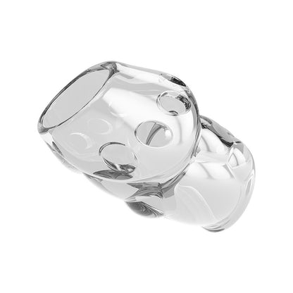 Oscar Penis Sleeve Clear - Soft Stretchy Constricting Delay Ejaculation Rubber