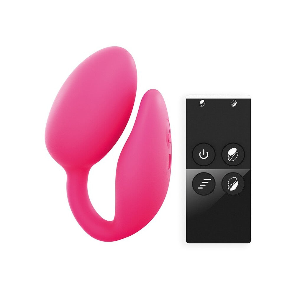 Love To Love Wonderlove Remote Control Double Stimulator 8.5 Inches Pink - Dual Motor Devotion
