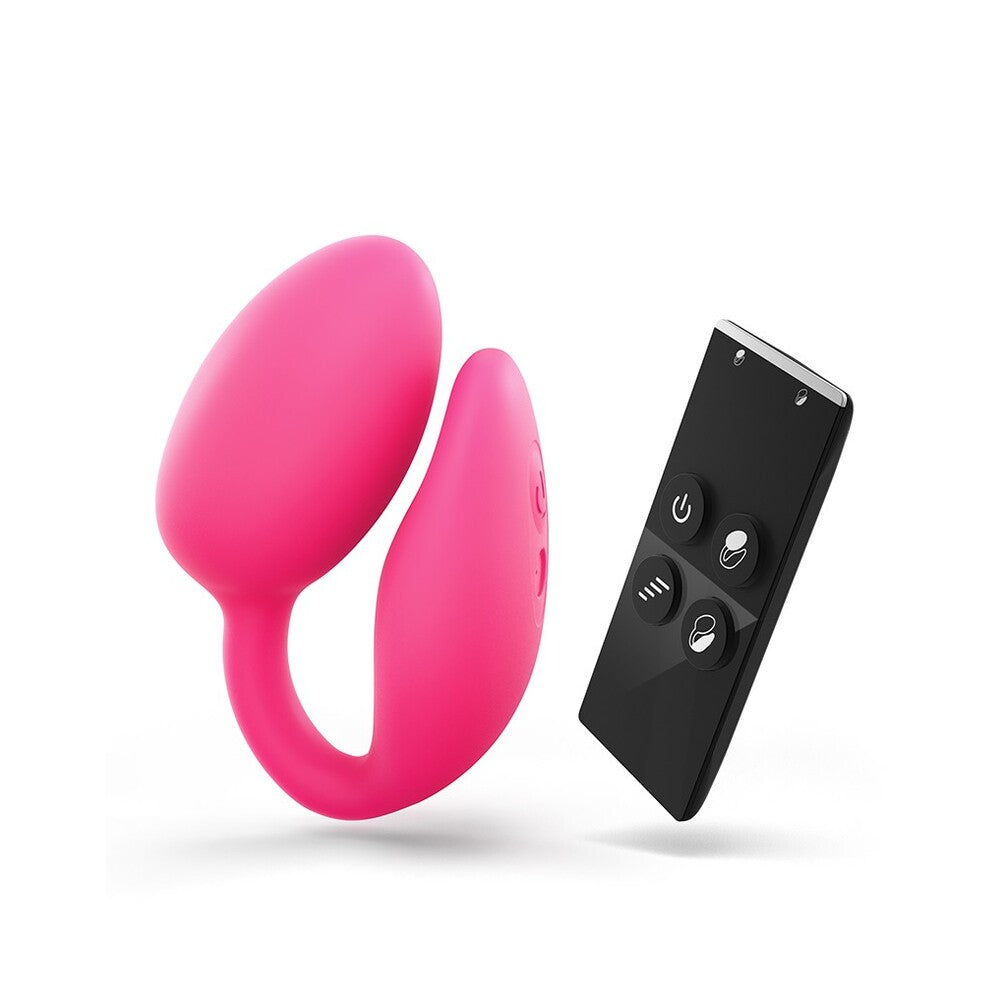 Love To Love Wonderlove Remote Control Double Stimulator 8.5 Inches Pink - Dual Motor Devotion