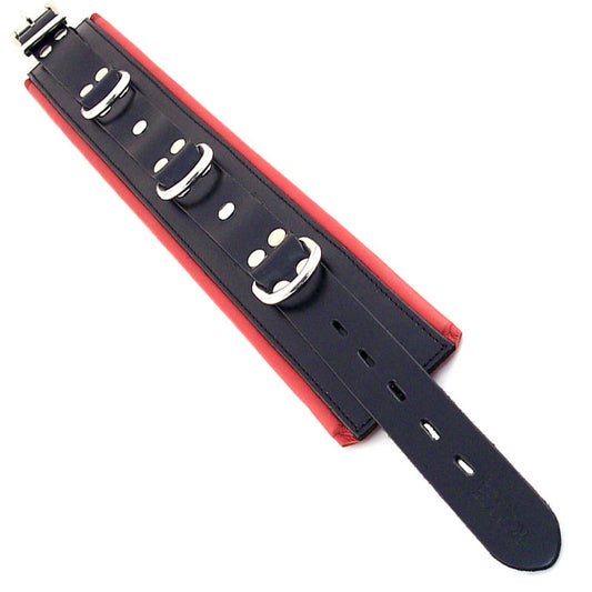 Rouge Black & Red Padded Collar 16.5" - Root Submission
