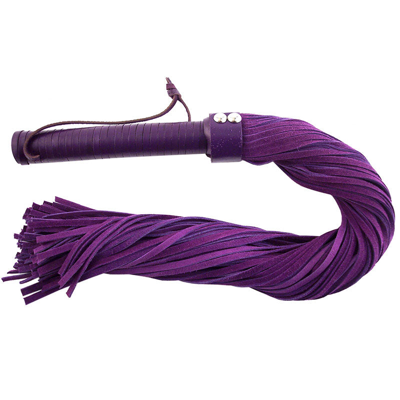Rouge Purple Suede Flogger 27" - Crown Suede