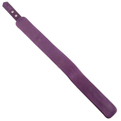 Rouge Plain Purple Leather Collar 17.75" - Crown Classic