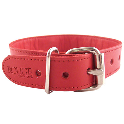 Rouge Red Studded O-Ring Collar 19" - Root O-Ring