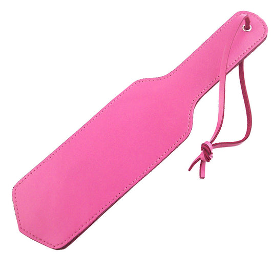 Rouge Garments Paddle Pink 13" - Double-Sided Leather Spanking Devotion