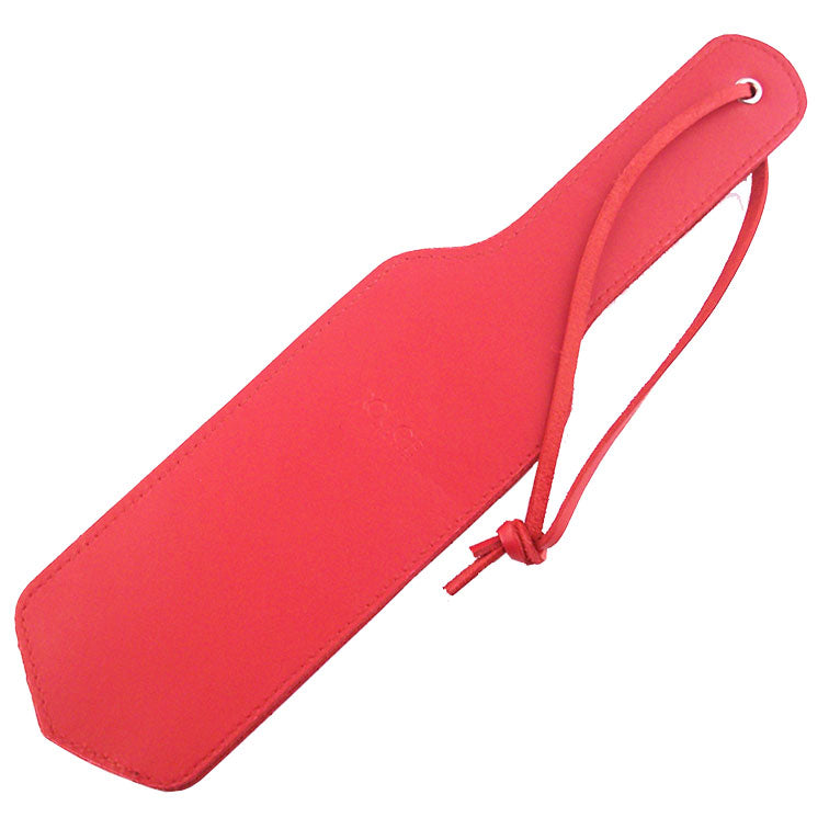 Rouge Garments Paddle Red 13" - Double-Sided Leather Spanking Devotion
