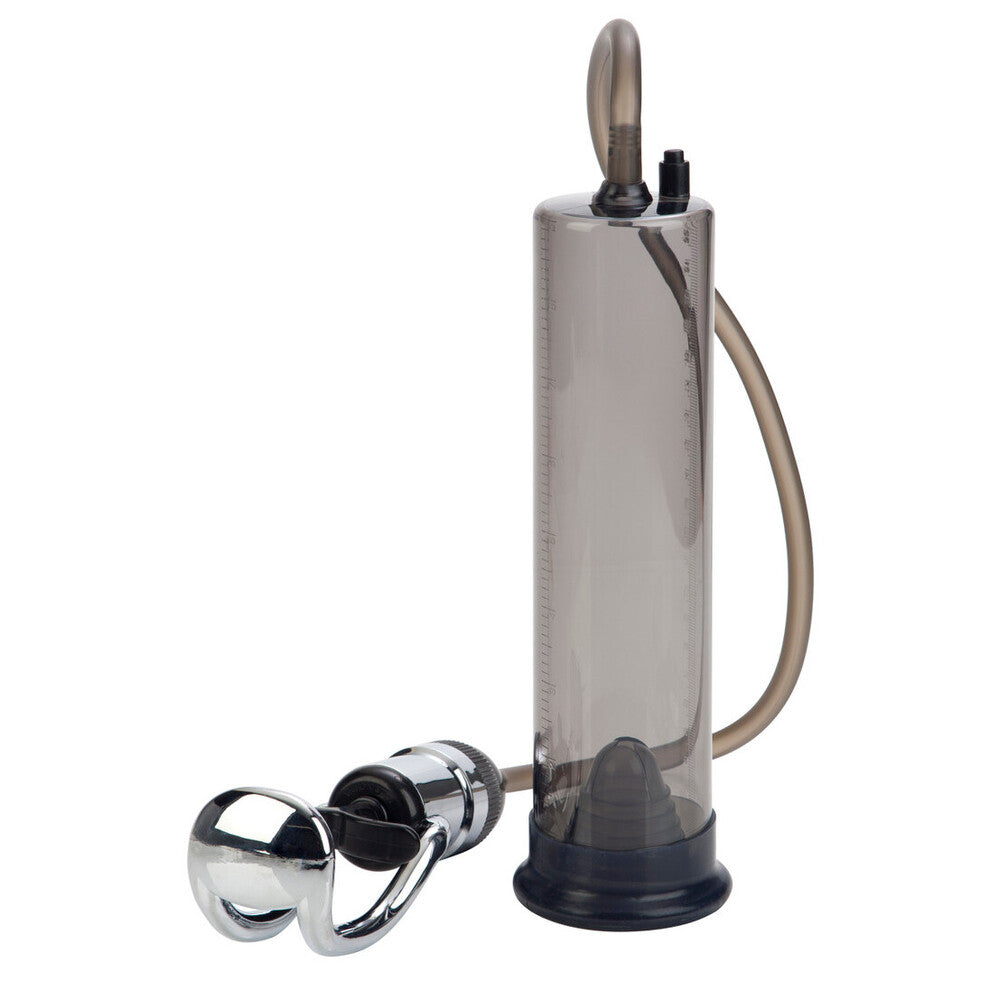 Optimum Series Maximum Results Pump 9.25" Clear - Superior Handle Quick Release Silicone Sleeve